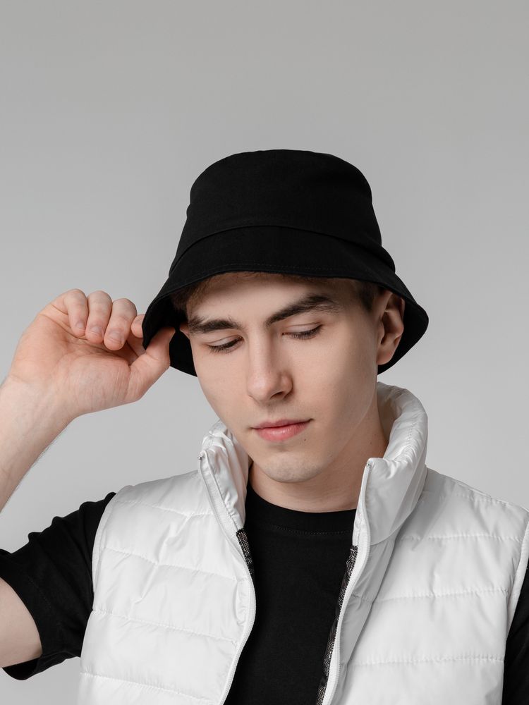 Панама Vento, черная / Миниатюра WWW (1000)