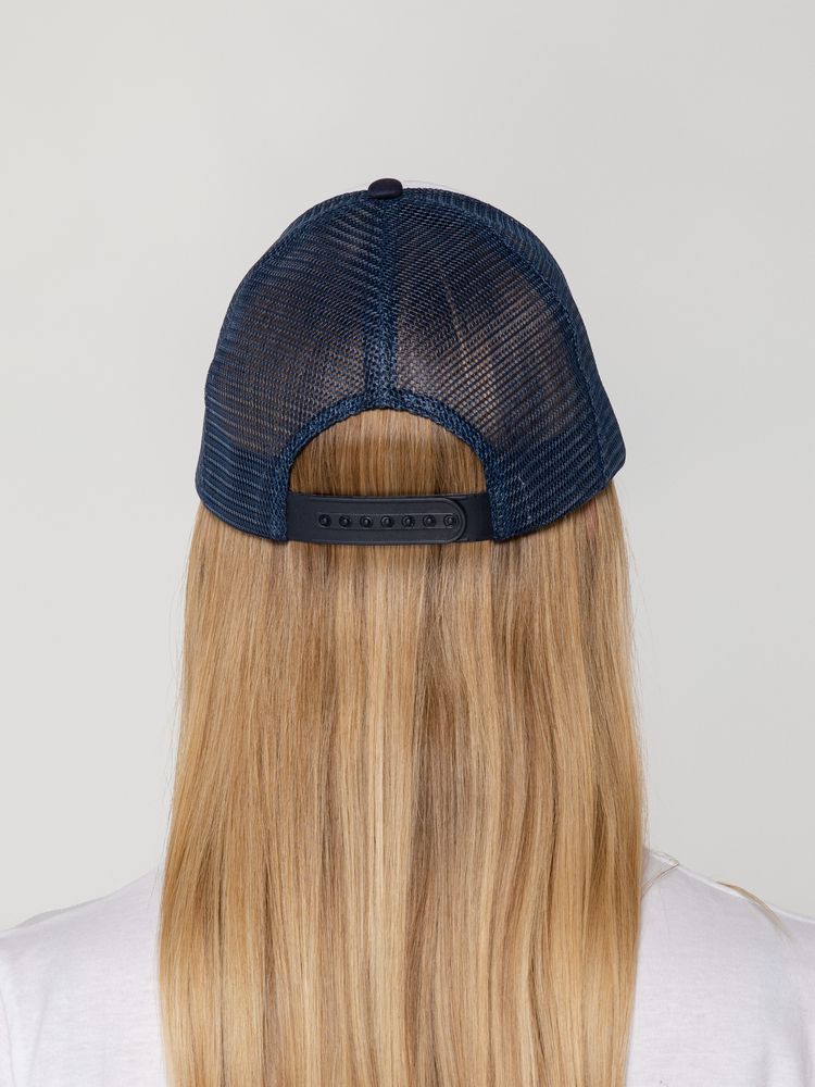 Бейсболка Sunbreaker, темно-синяя с белым / Миниатюра WWW (1000)