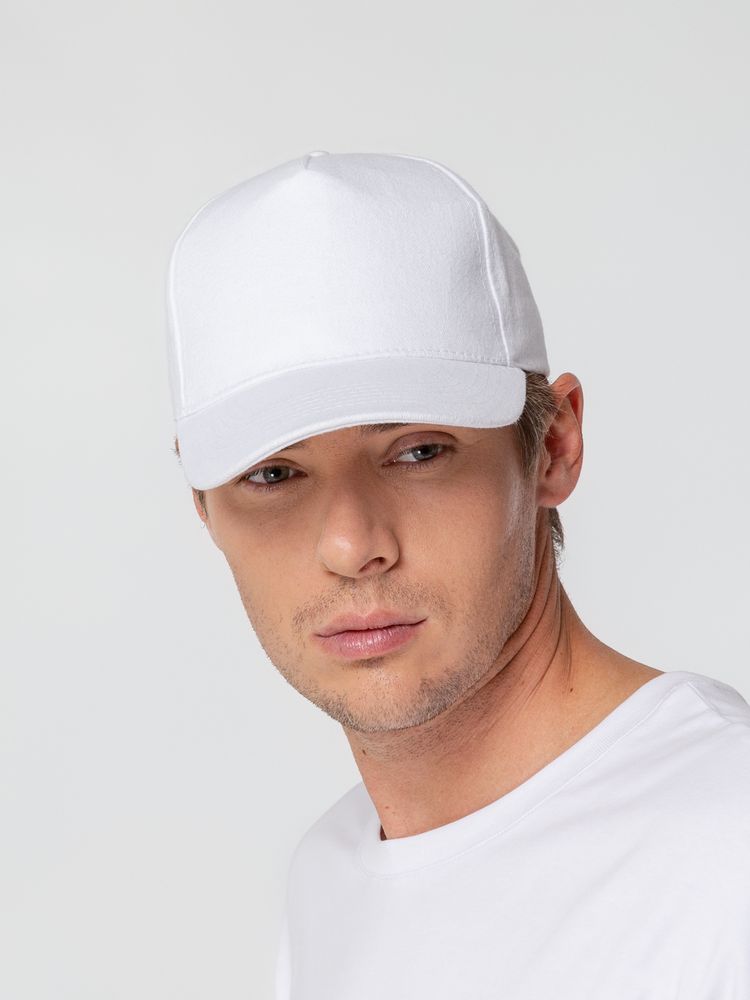 Бейсболка Standard, белая / Миниатюра WWW (1000)