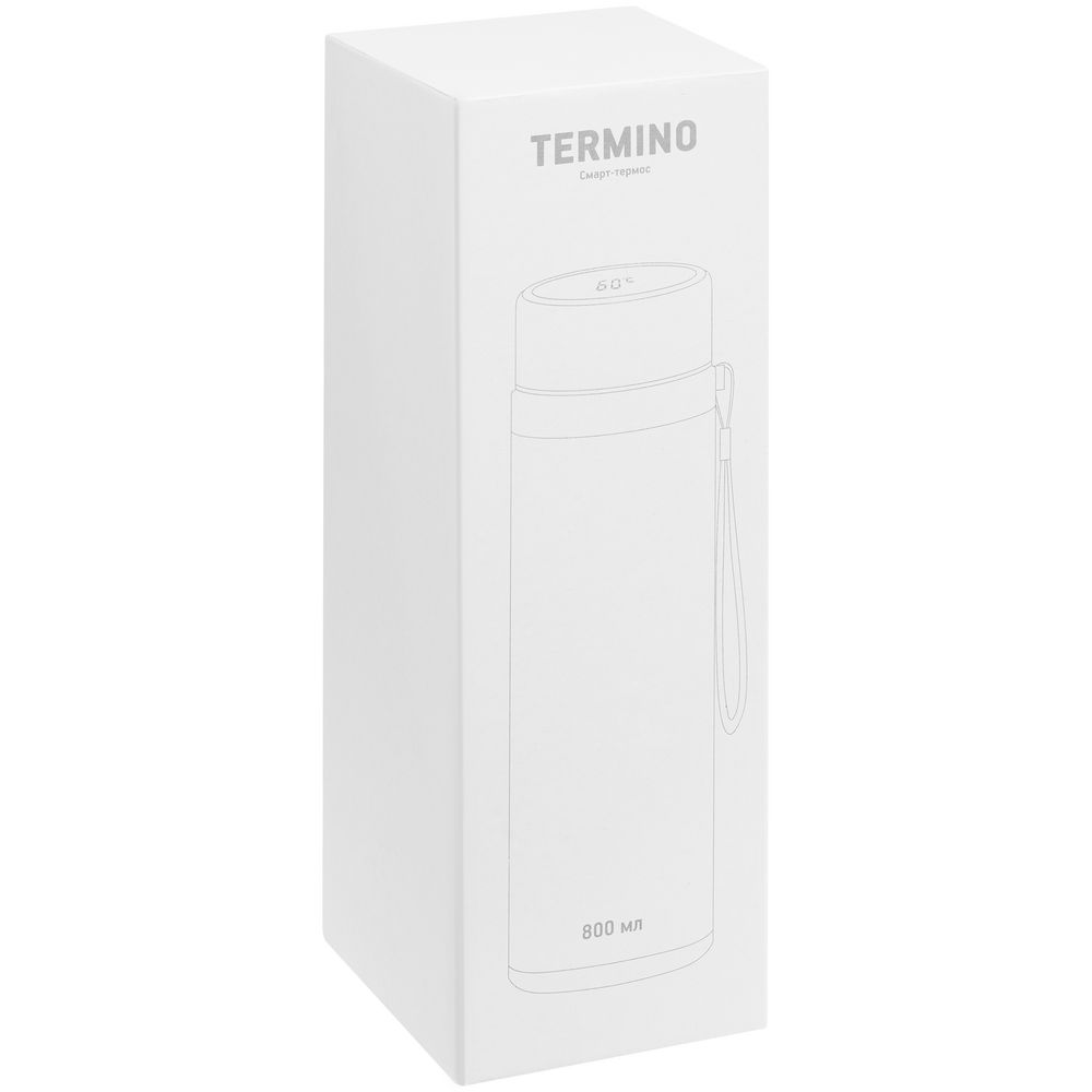 Смарт-термос с ситечком Termino, черный / Миниатюра (упак) (1000)