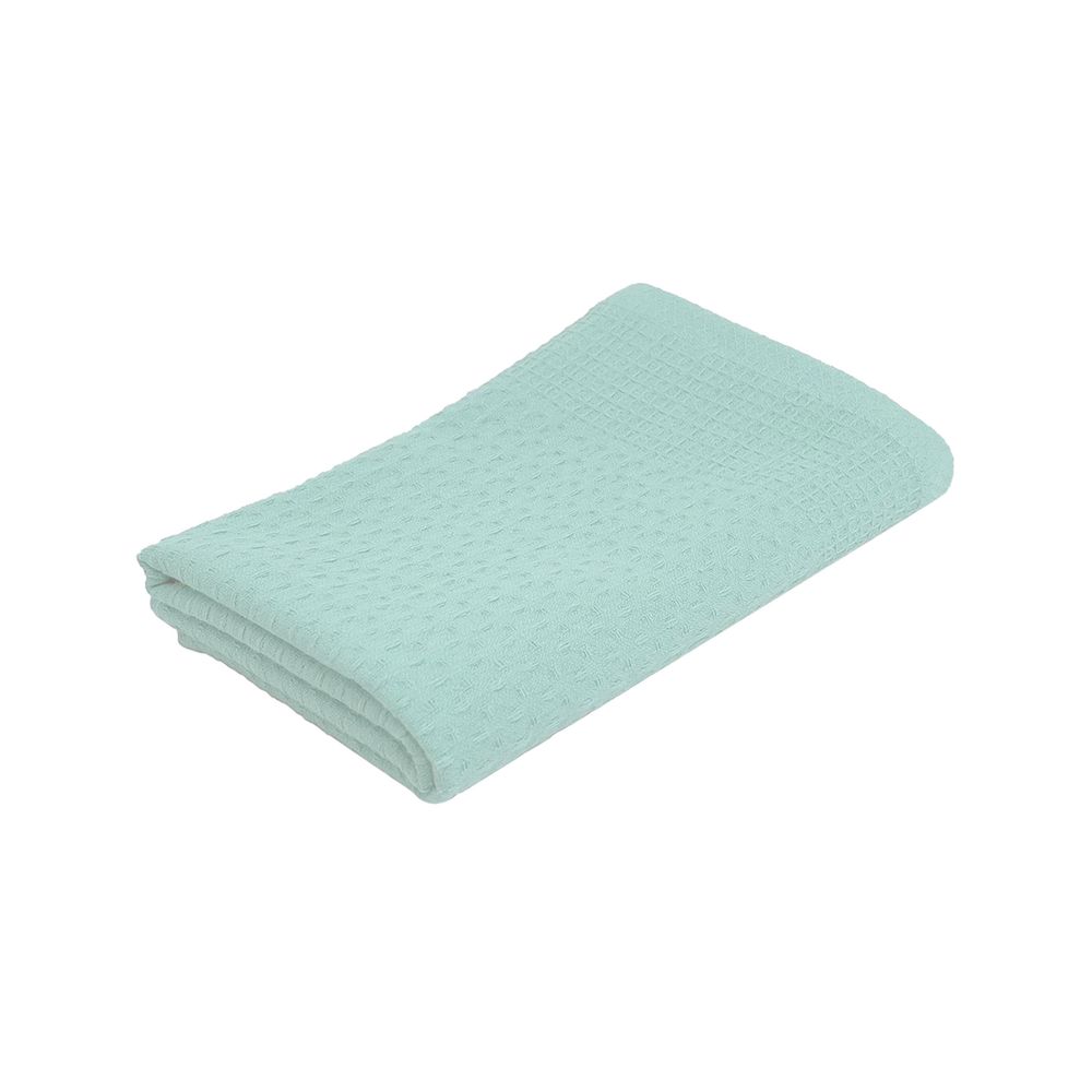 Полотенце вафельное «Деметра», малое, голубое (голубая мята) / Миниатюра WWW (1000)