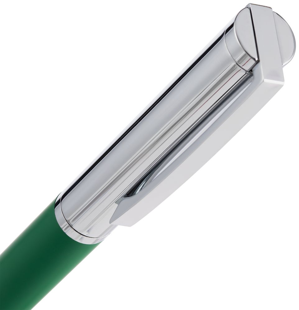 Ручка шариковая Eyeshot Soft Touch, темно-зеленая / Миниатюра WWW (1000)