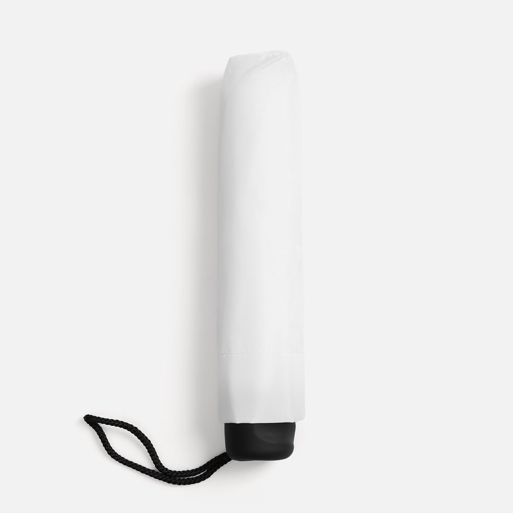 Зонт складной Basic, белый / Миниатюра WWW (1000)