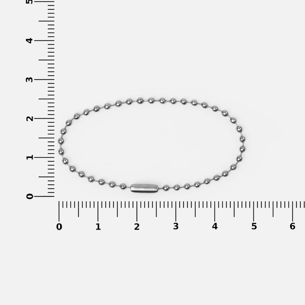Цепочка для крепления Sharic, серебристая / Миниатюра WWW (1000)
