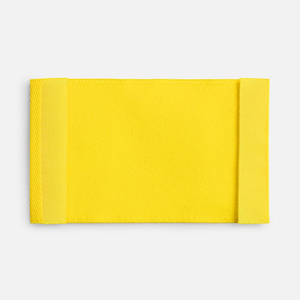 Лейбл тканевый Epsilon, M, желтый / Миниатюра WWW (1000)