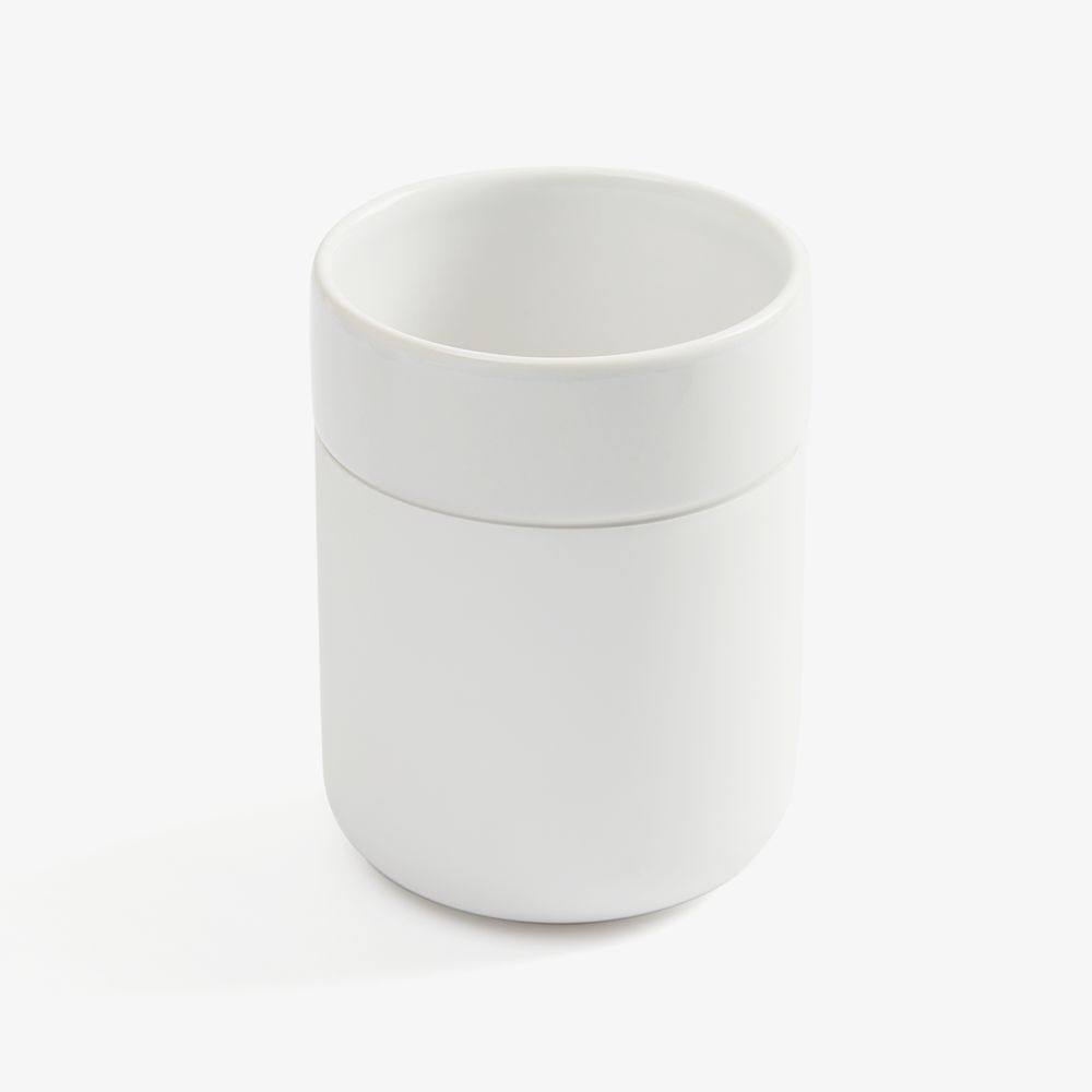 Кружка Nabo с силиконовым держателем, белая / Миниатюра WWW (1000)