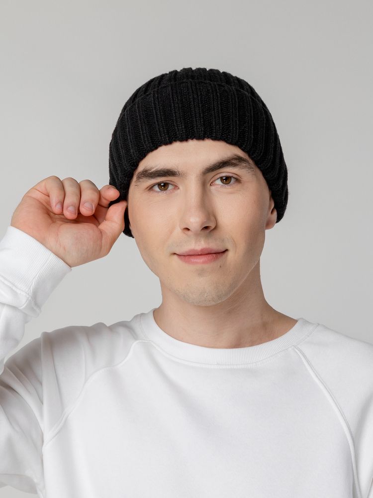 Шапка Uni, черная / Миниатюра WWW (1000)