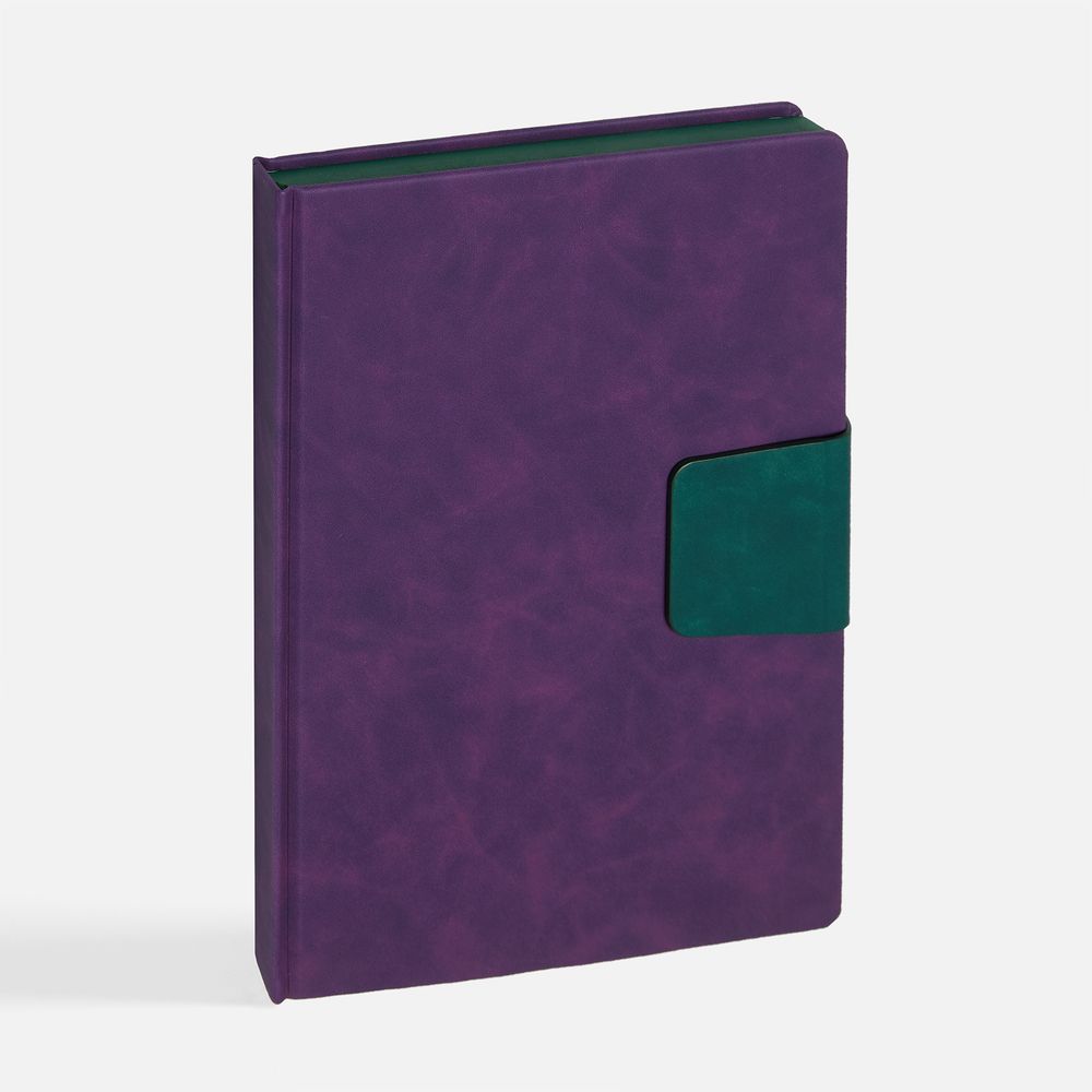 Ежедневник Grande Strap на заказ, датированный, фиолетовый / Миниатюра WWW (1000)