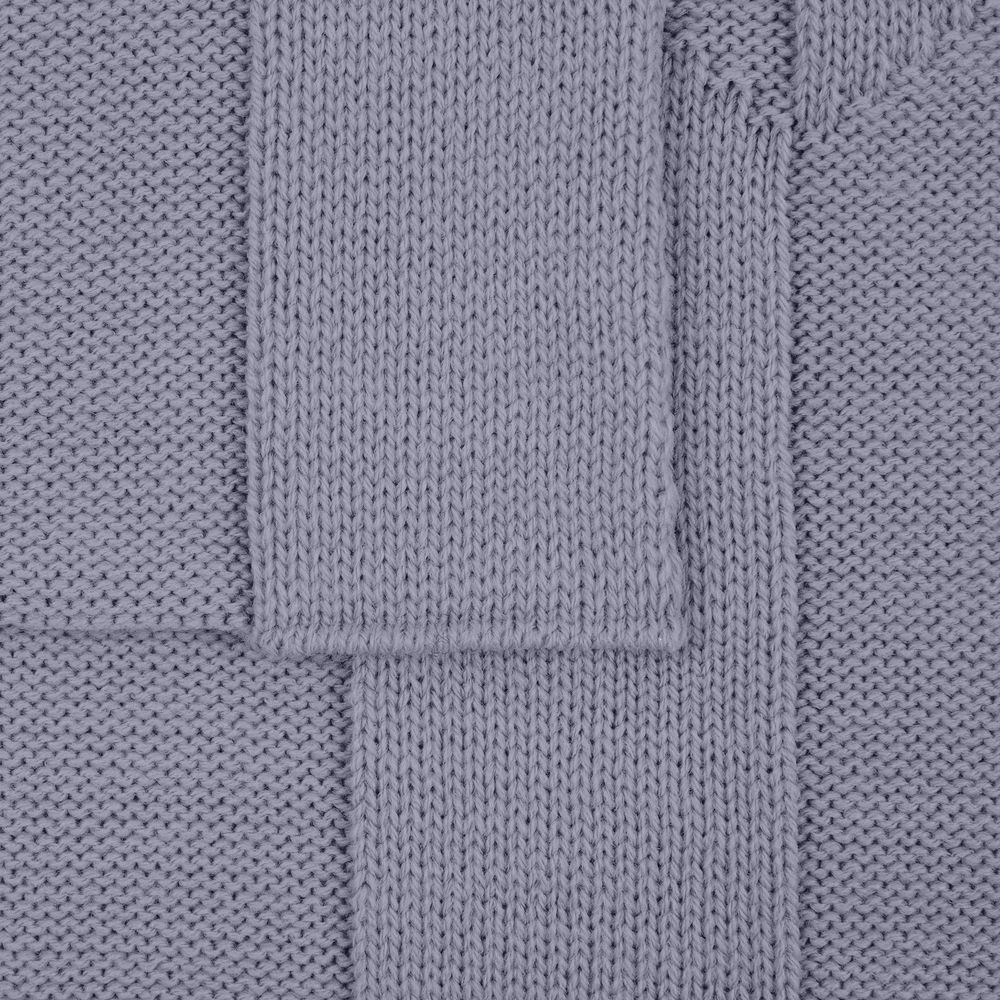 Плед Rombus, серый (стальной) / Миниатюра WWW (1000)