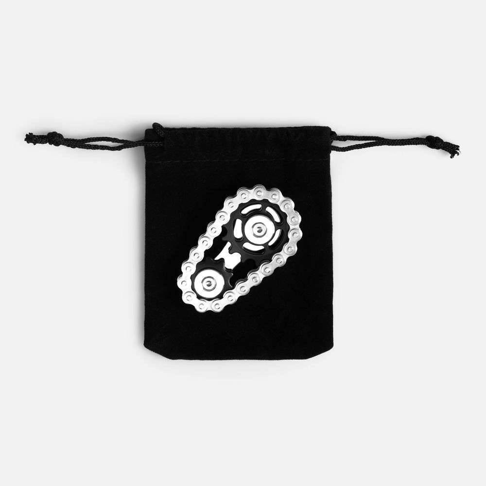 Антистресс Enchain, серебристый / Миниатюра WWW (1000)