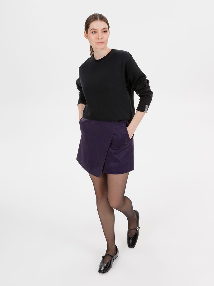 Лонгслив унисекс Siluetti Fuori, черный / Миниатюра WWW (1000)