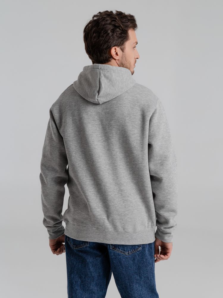 Толстовка с капюшоном Slam 320, серый меланж / Миниатюра WWW (1000)