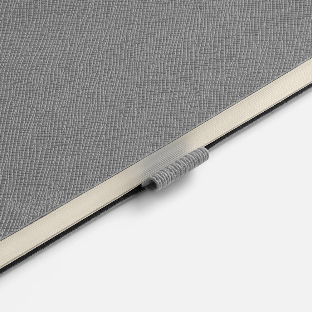 Ежедневник Lungo, недатированный, серый / Миниатюра WWW (1000)