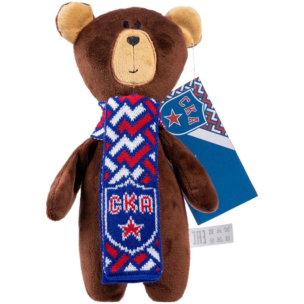 Игрушка сувенирная «Мишка-болельщик СКА» / Миниатюра WWW (1000)
