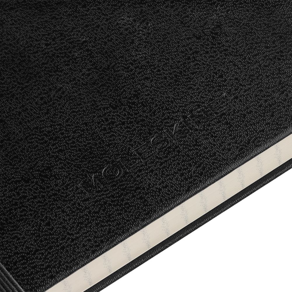 Записная книжка Moleskine Classic Large, в клетку, черная / Миниатюра WWW (1000)