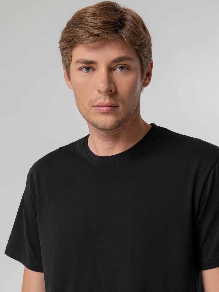 Футболка унисекс T-bolka 140, черная / Миниатюра WWW (1000)