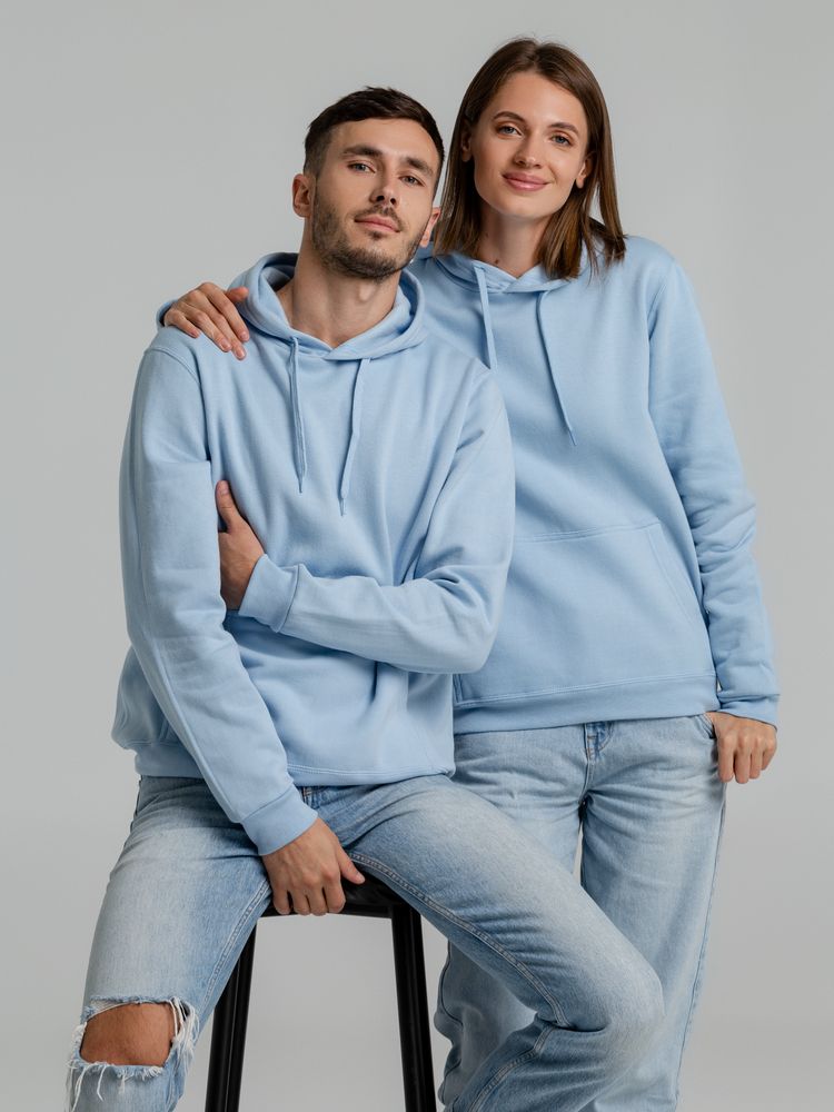 Толстовка с капюшоном Snake II голубая / Миниатюра WWW (1000)