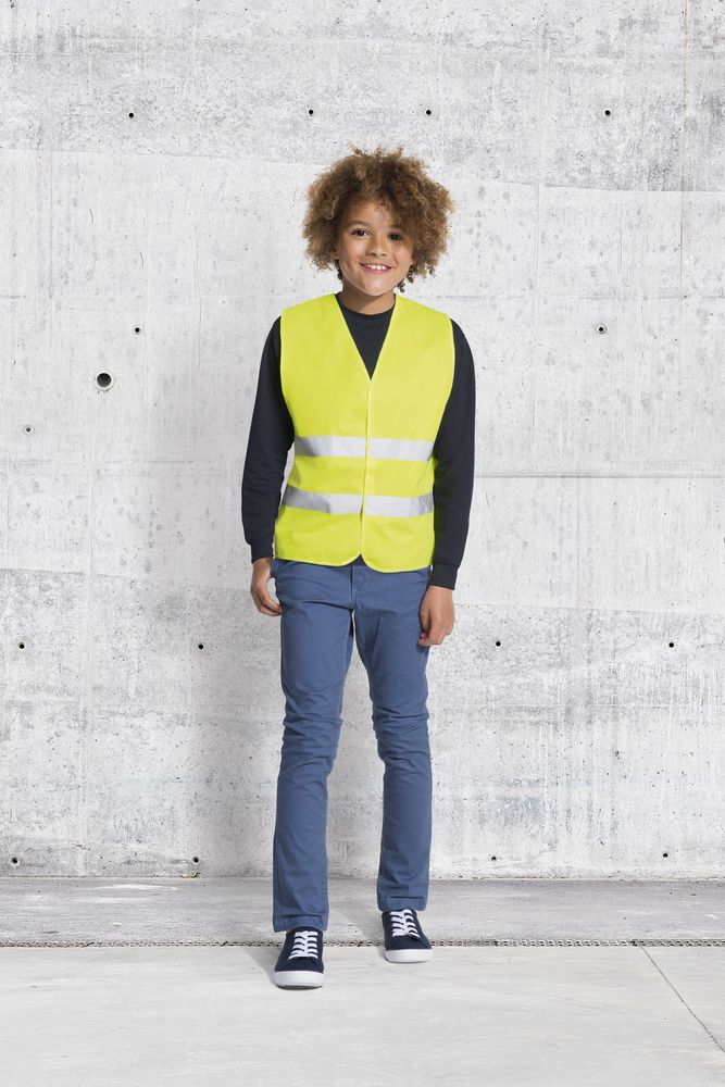 Жилет светоотражающий Secure Pro, оранжевый неон / Миниатюра WWW (1000)