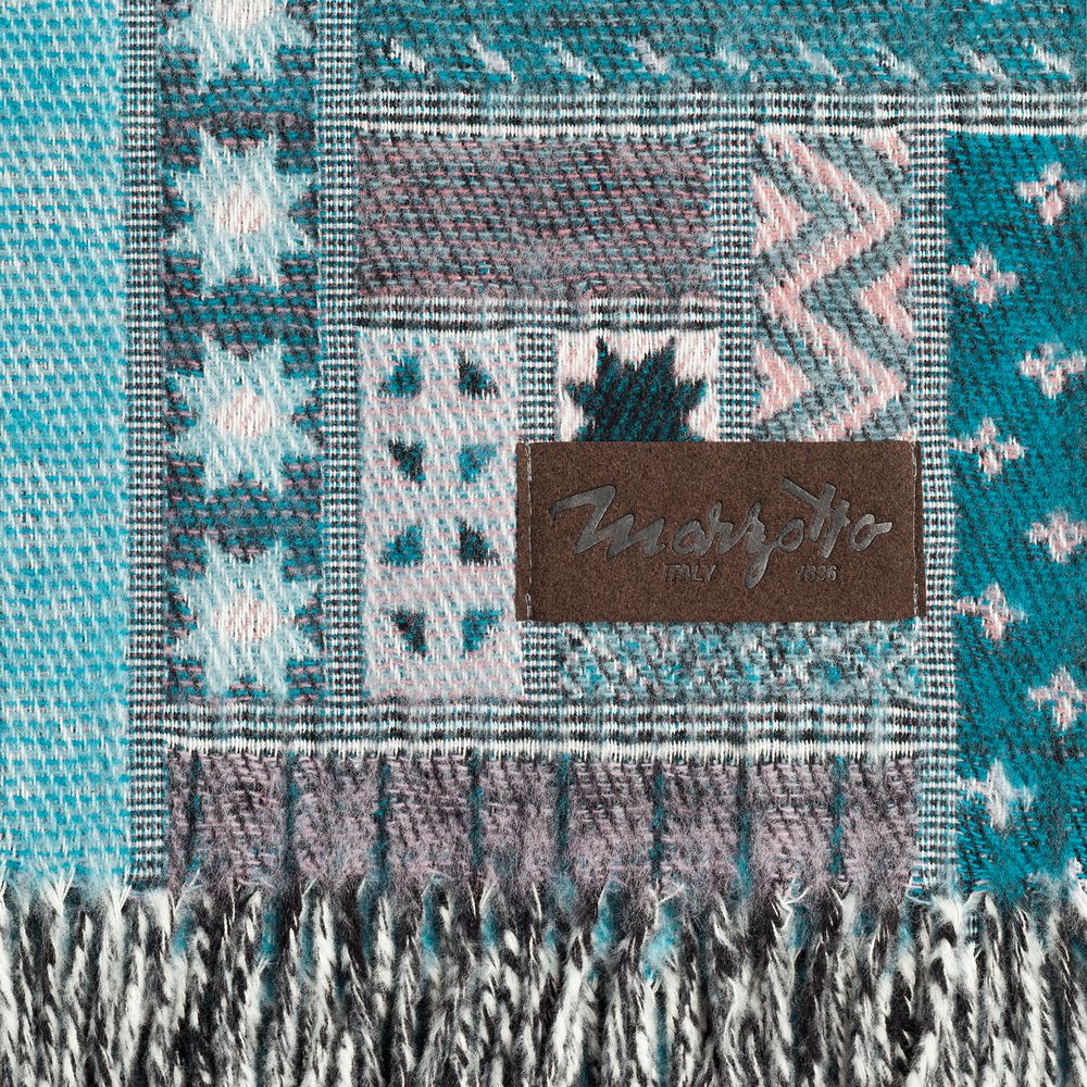 Плед Baltimora, бирюзовый / Миниатюра WWW (1000)