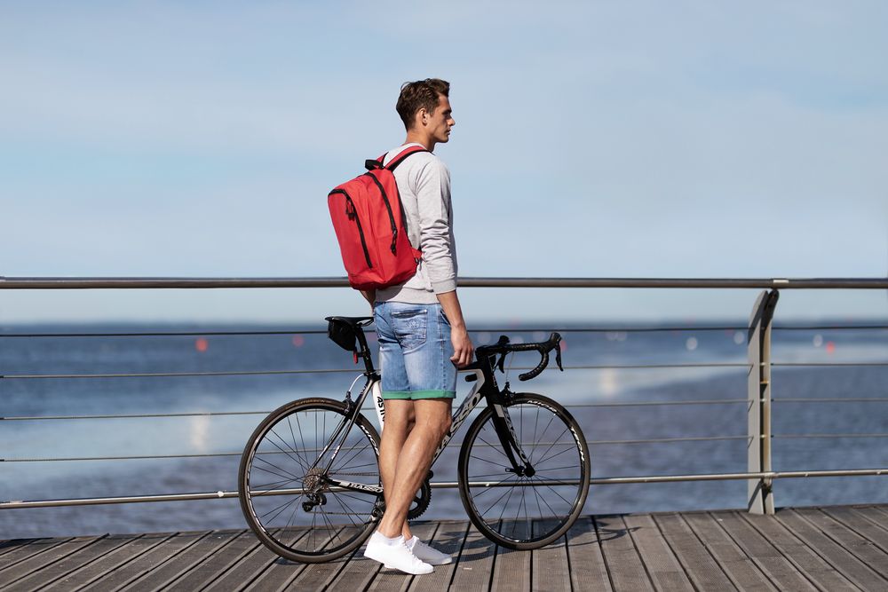 Рюкзак Unit Back To Back, синий / Миниатюра WWW (1000)