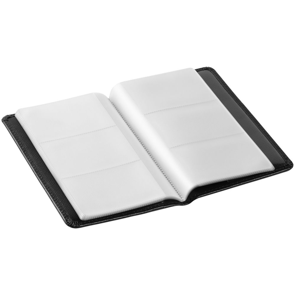 Визитница Linen, черная / Миниатюра WWW (1000)