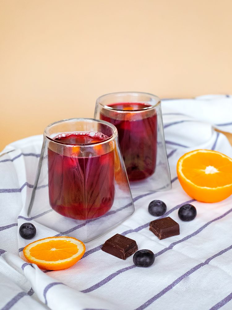 Набор из 2 стаканов с двойными стенками Very-Cherry / Миниатюра WWW (1000)