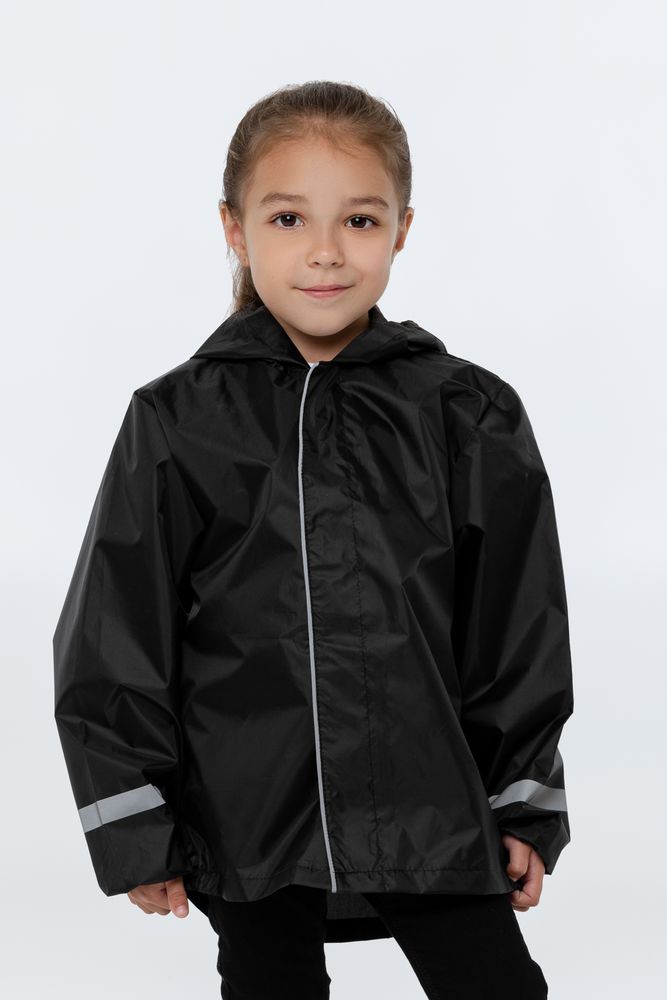 Дождевик детский Sunshower Kids, черный / Миниатюра WWW (1000)