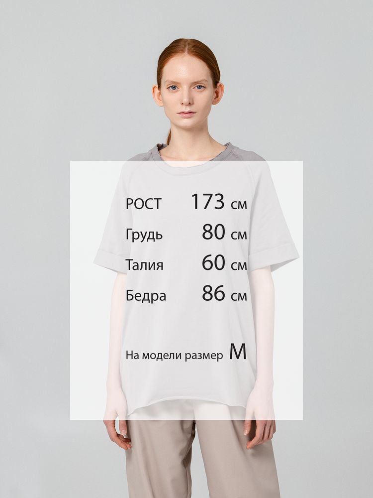 Футболка унисекс Vozduh 1.0, серая / Миниатюра WWW (1000)