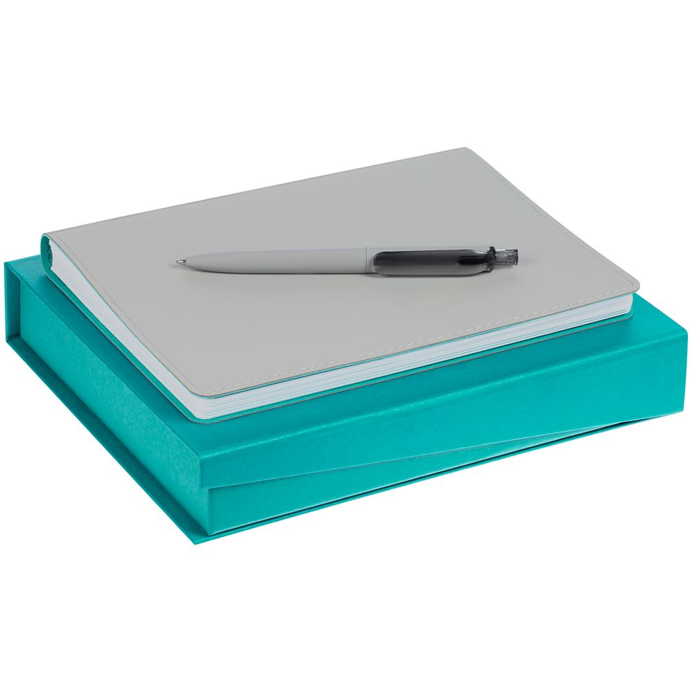 Набор Spring Shall, серый с бирюзовым / Миниатюра WWW (1000)