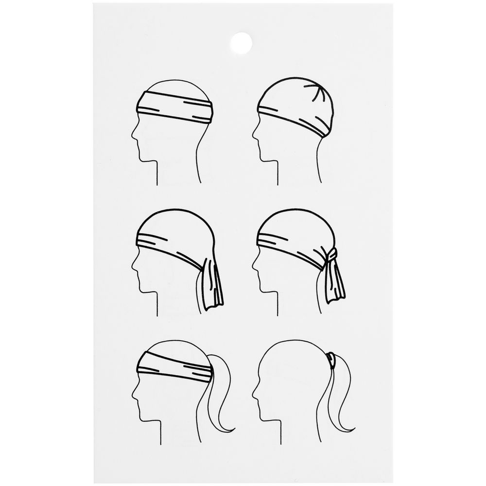 Многофункциональная бандана Dekko, синяя / Миниатюра WWW (1000)