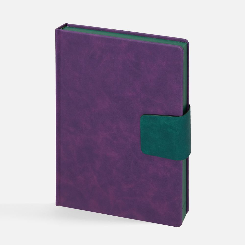 Ежедневник Grande Strap на заказ, датированный, фиолетовый / Миниатюра WWW (1000)