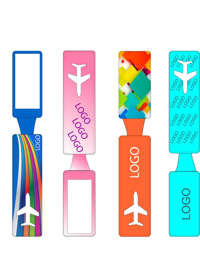 Багажная бирка Saff Travel на заказ / Миниатюра WWW (1000)