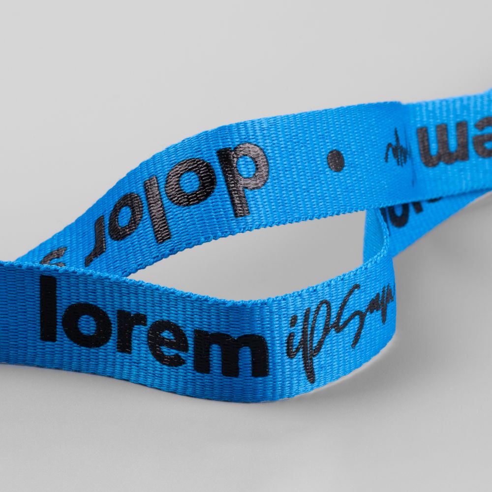 Лента для бейджа с печатью SilkPrint на заказ / Миниатюра WWW (1000)