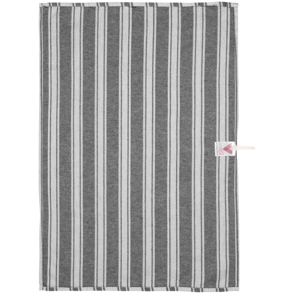 Полотенце кухонное «Страйп», черное / Миниатюра WWW (1000)