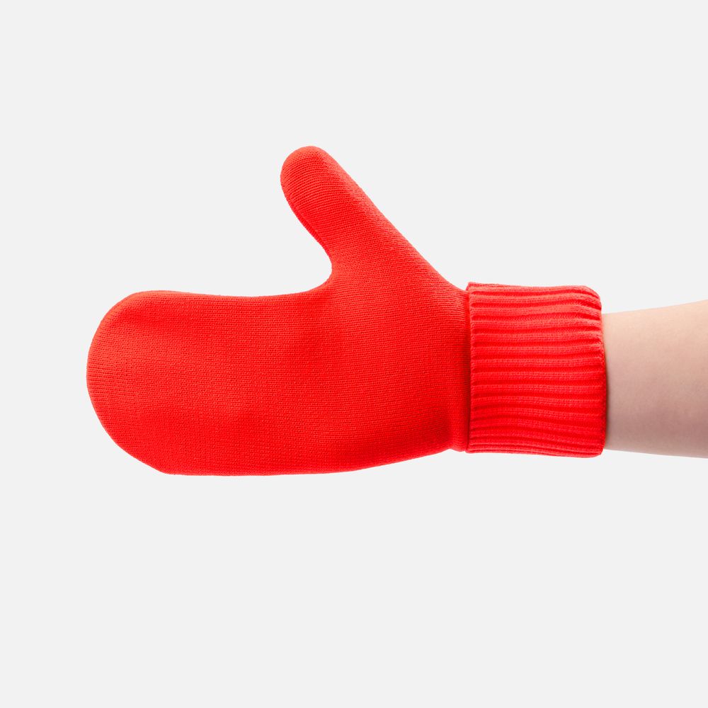 Варежки Yong, ярко-красные (кармин) / Миниатюра WWW (1000)