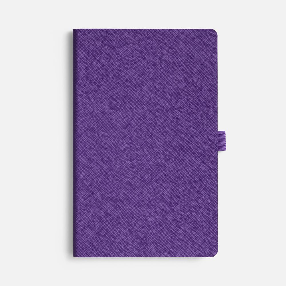 Ежедневник Lungo, недатированный, фиолетовый / Миниатюра WWW (1000)