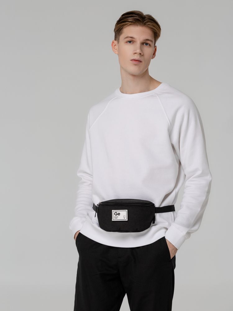 Поясная сумка с патчами «Химия состояний», черная / Миниатюра WWW (1000)