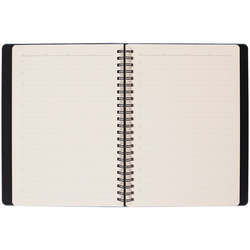 Ежедневник Spring Urban, недатированный, голубой / Миниатюра WWW (1000)