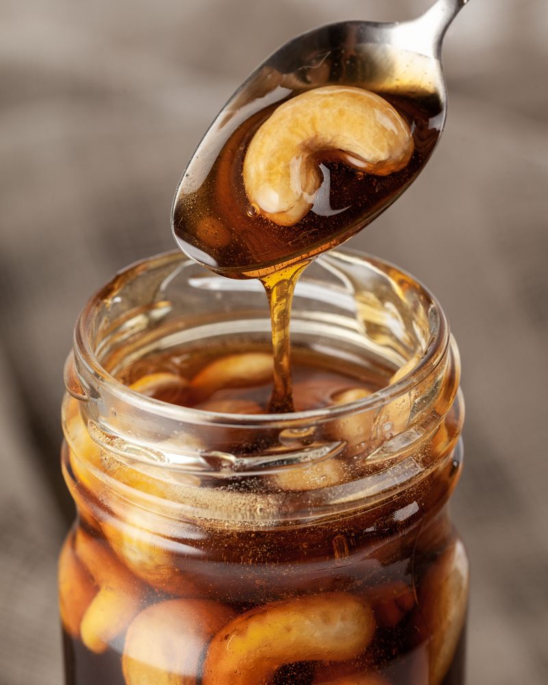 Мед Bee To Bear, с кешью / Миниатюра WWW (1000)