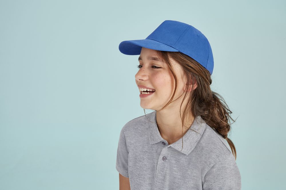 Бейсболка детская Sunny Kids белая / Миниатюра WWW (1000)