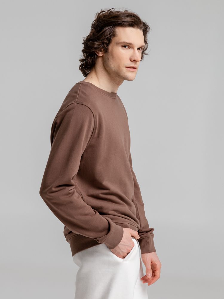 Свитшот унисекс BNC Organic, коричневый (мокко) / Миниатюра WWW (1000)