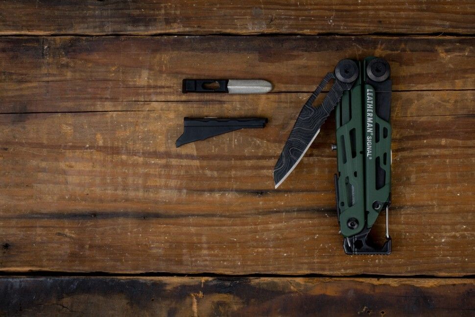 Мультитул Signal, зеленый / Миниатюра WWW (1000)