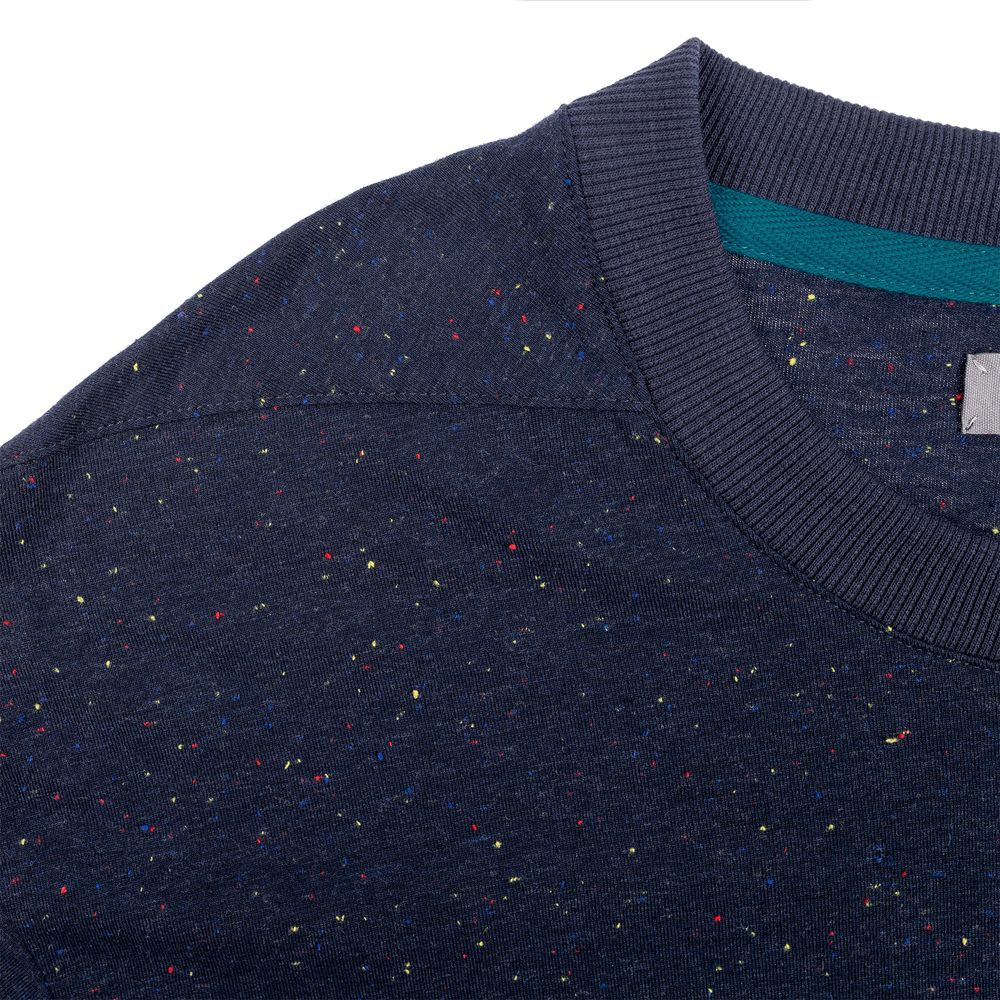 Футболка с длинным рукавом Kosmos 1.0, синий меланж / Миниатюра WWW (1000)