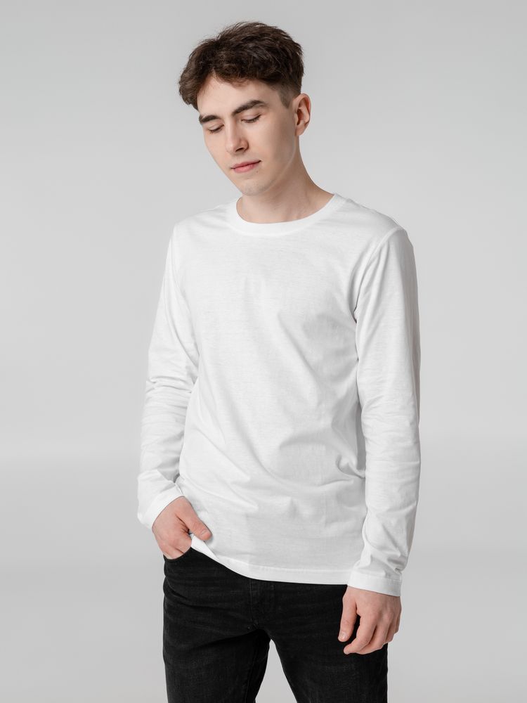 Футболка с длинным рукавом Lehta, белая / Миниатюра WWW (1000)