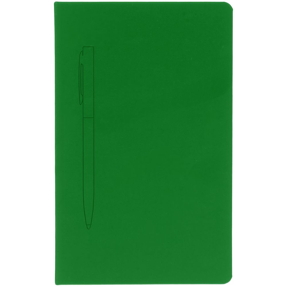 Ежедневник Magnet Shall, недатированный, ярко-зеленый / Миниатюра WWW (1000)
