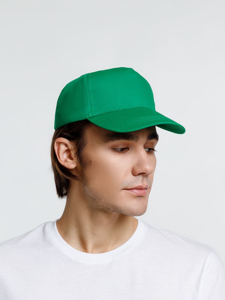 Бейсболка Promo, зеленая / Миниатюра модельного (1000)