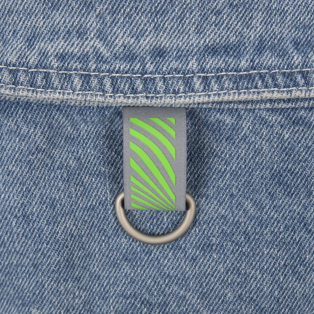 Полукольцо Semiring, М, серебристое / Миниатюра нанесения (1000)