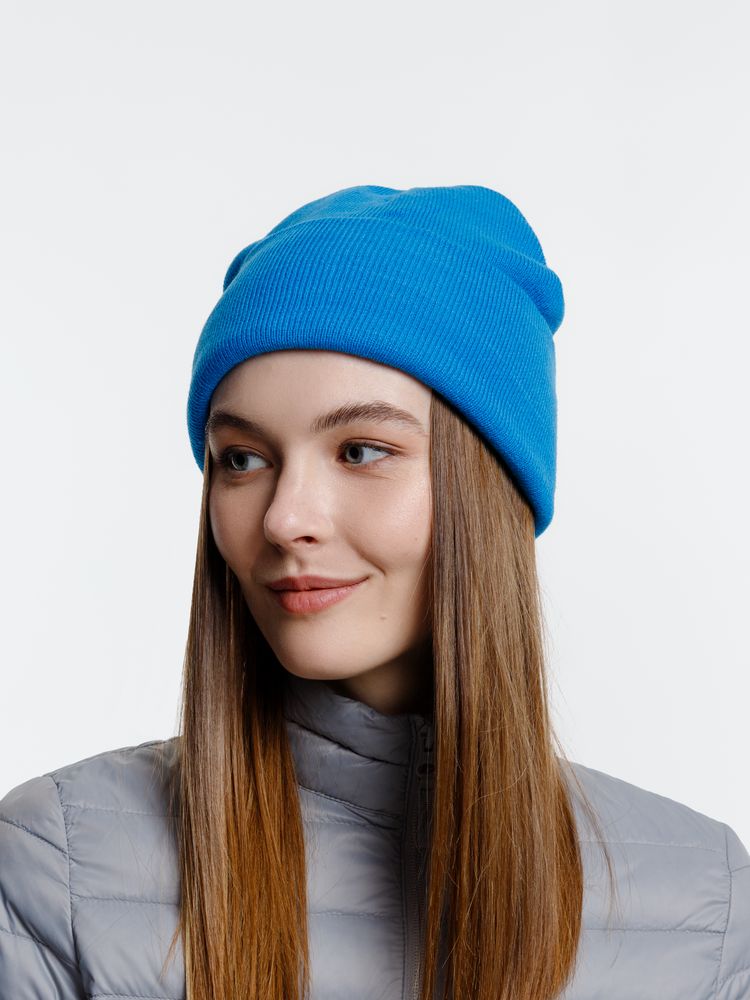 Шапка Urban Flow, ярко-голубая / Миниатюра WWW (1000)