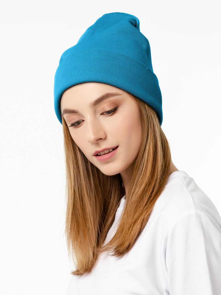 Шапка Glenn, бирюзовая / Миниатюра WWW (1000)