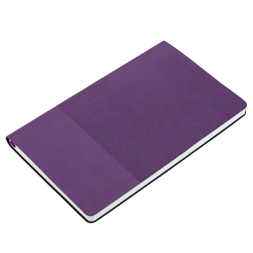 Ежедневник Knit, недатированный, фиолетовый / Миниатюра WWW (1000)